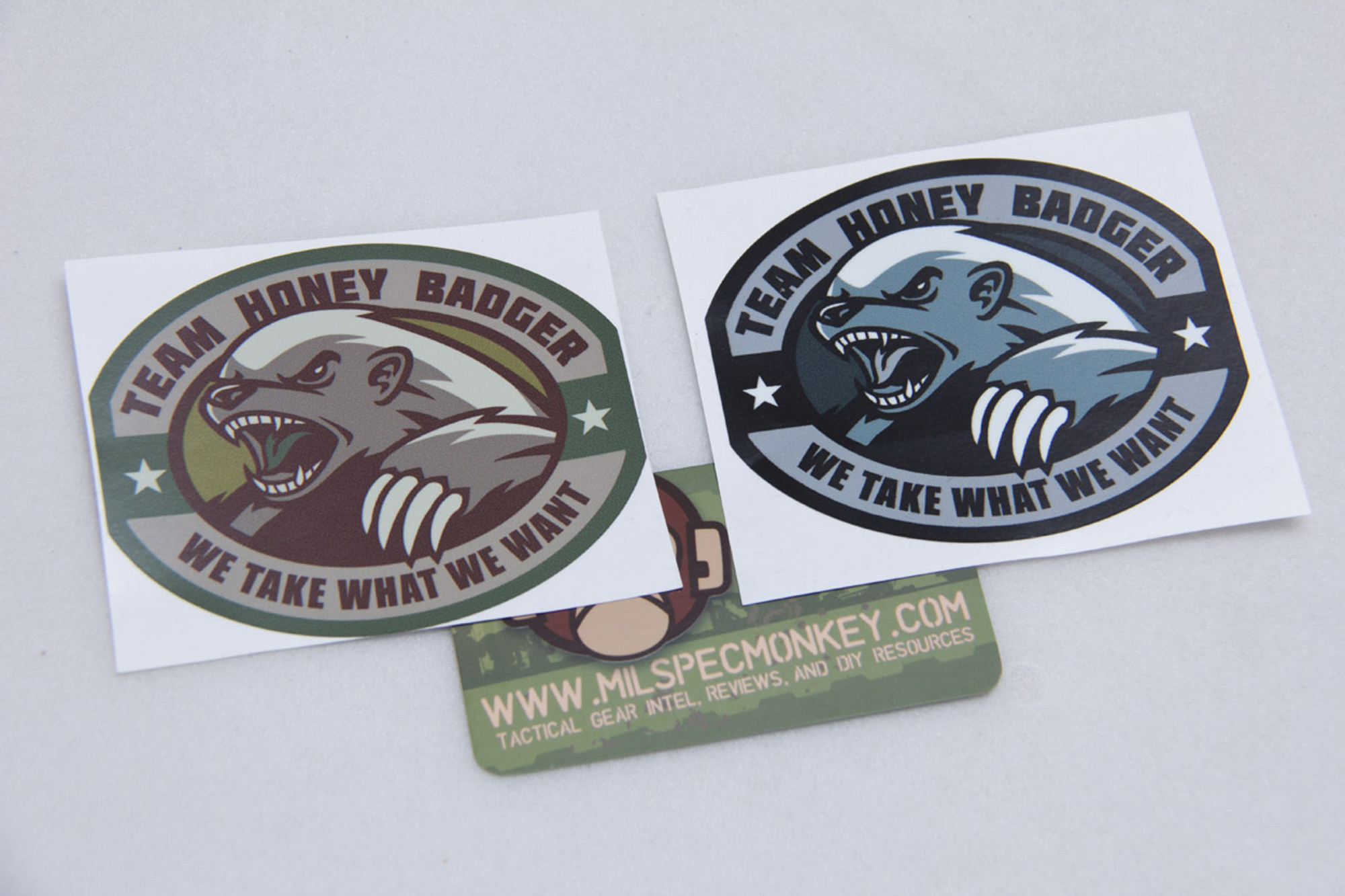 Milspec Monkey Honey Badger Sticker