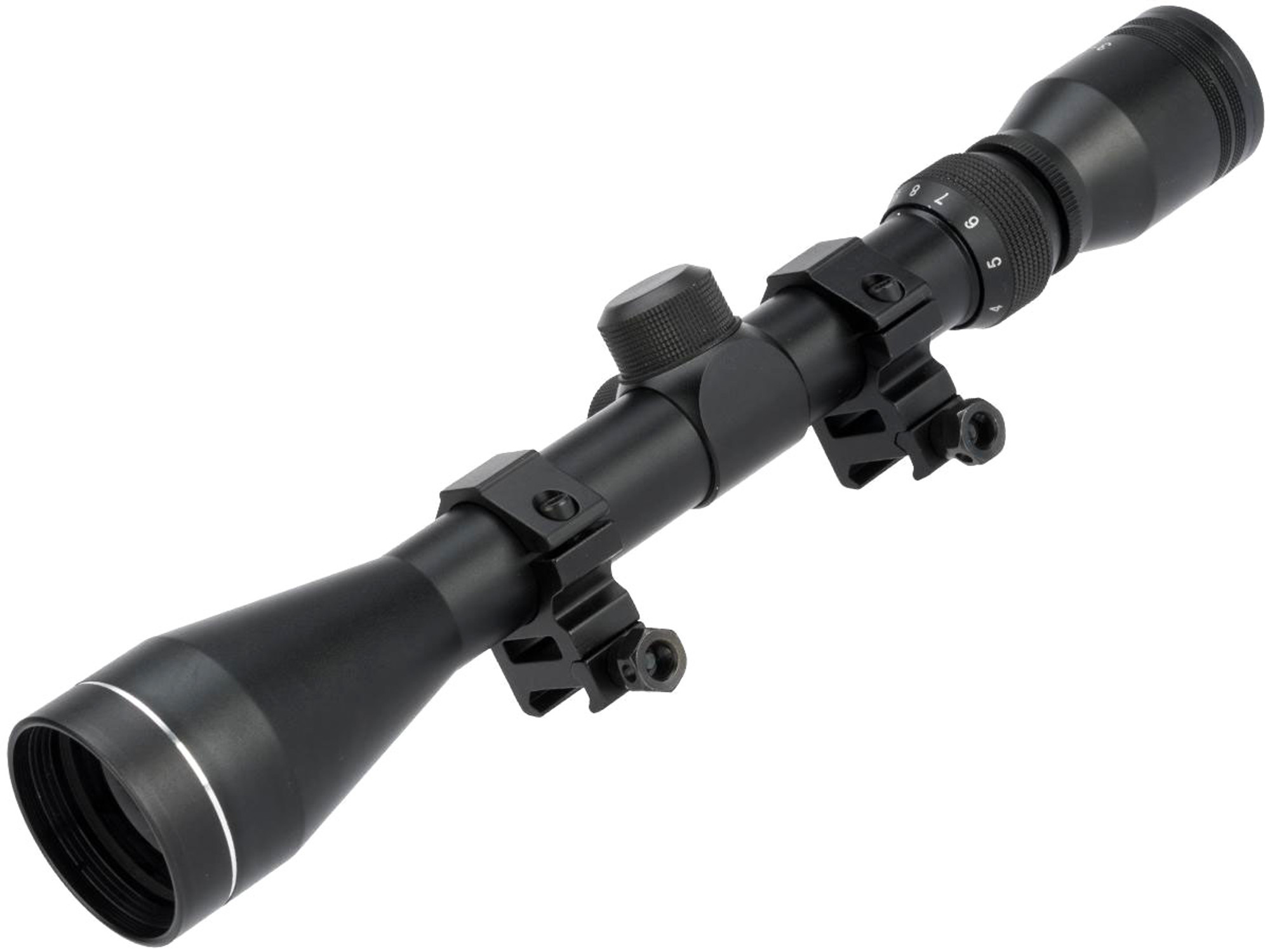 3-9X40 Professional Scope for Airsoft Rifles w/ Scope Rings