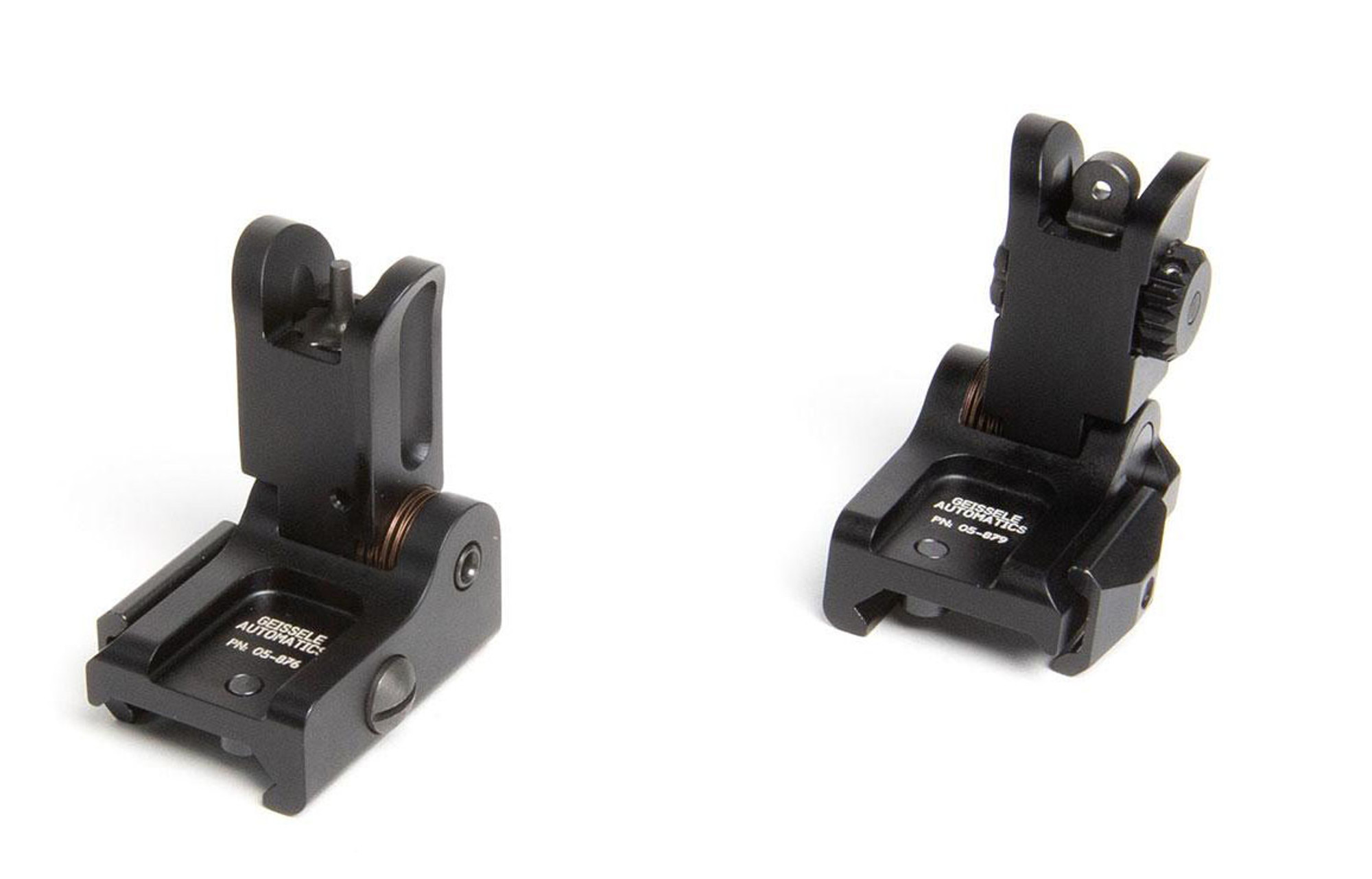 Geissele Automatics Folding BUIS Iron Sights Set