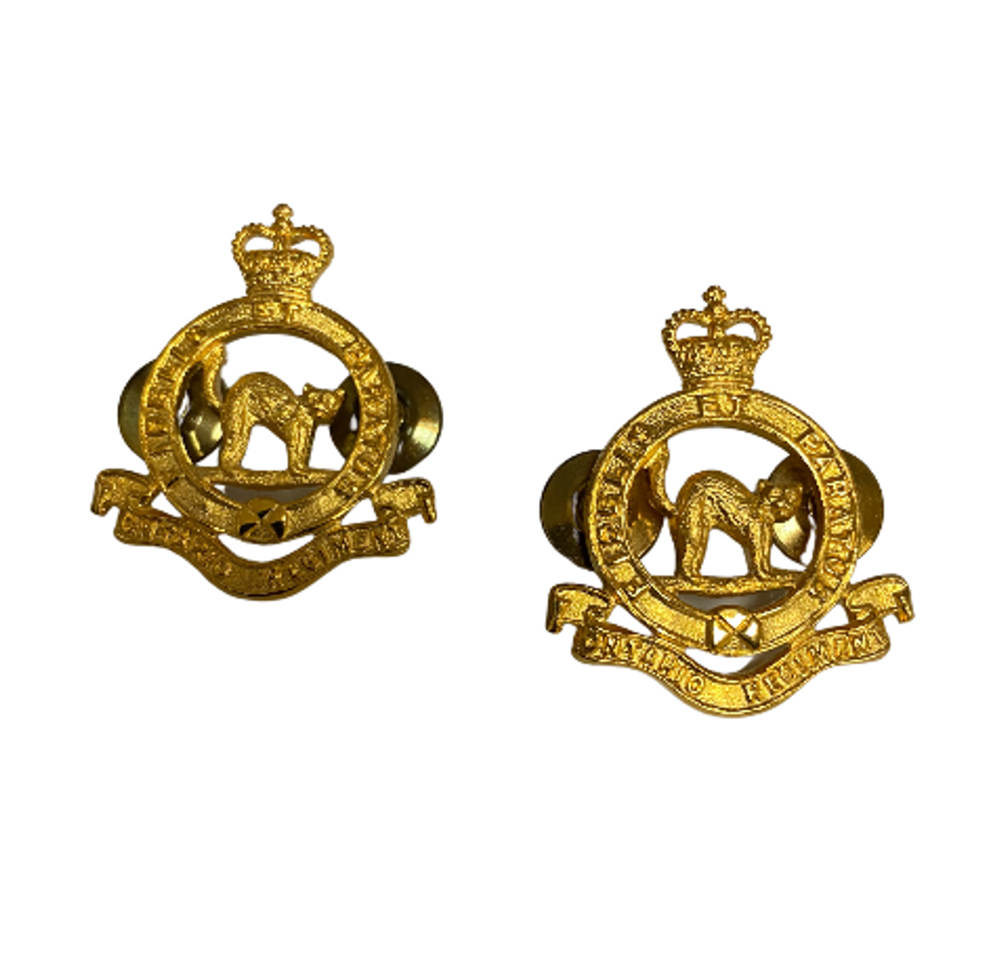 Canadian Armed Forces - The ONTARIO Regiment Collar Pins (Pair)