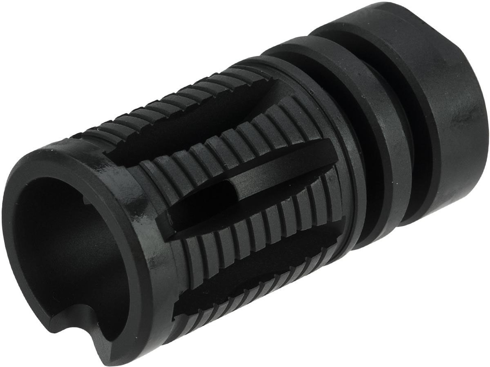 6mmProShop QD Suppressor Style Flash Hider for Airsoft Rifles (14mm Negative)