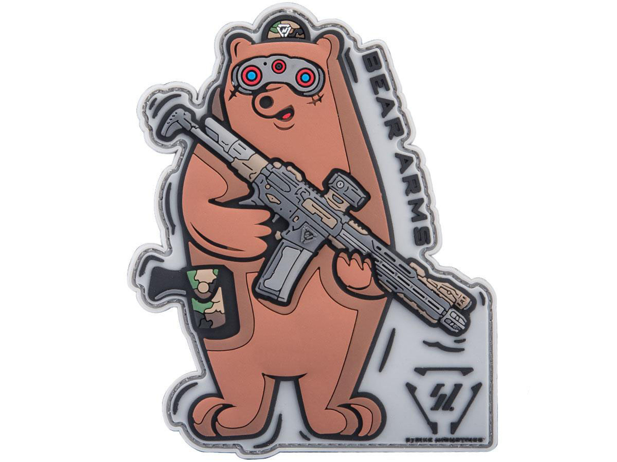 Strike Industries "Bear Arms" PVC Morale Patch