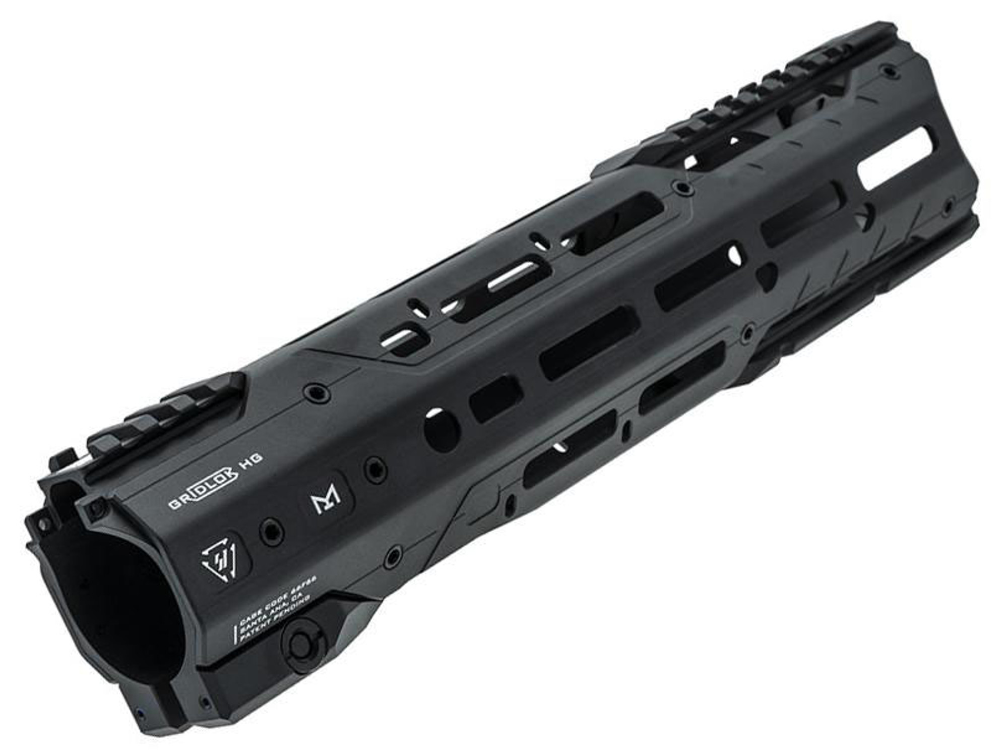 Strike Industries "GridLok" MLOK Free Float Aluminum Handguard for AR15 Rifles (Color: Black)