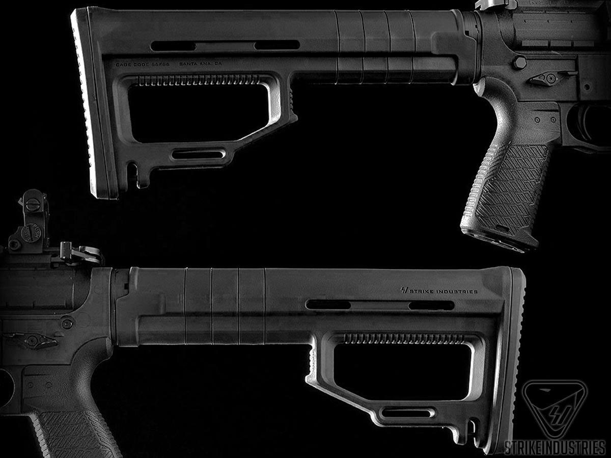 Fixed Stock Strike Industries Modular Fixed Stock for AR15 Rifles - Hero Outdoors