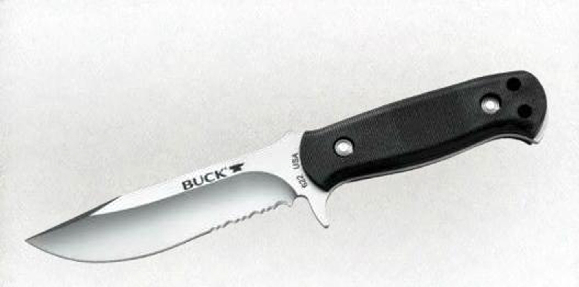 Endeavor 5" Clip Point Serrated Fixed Blade