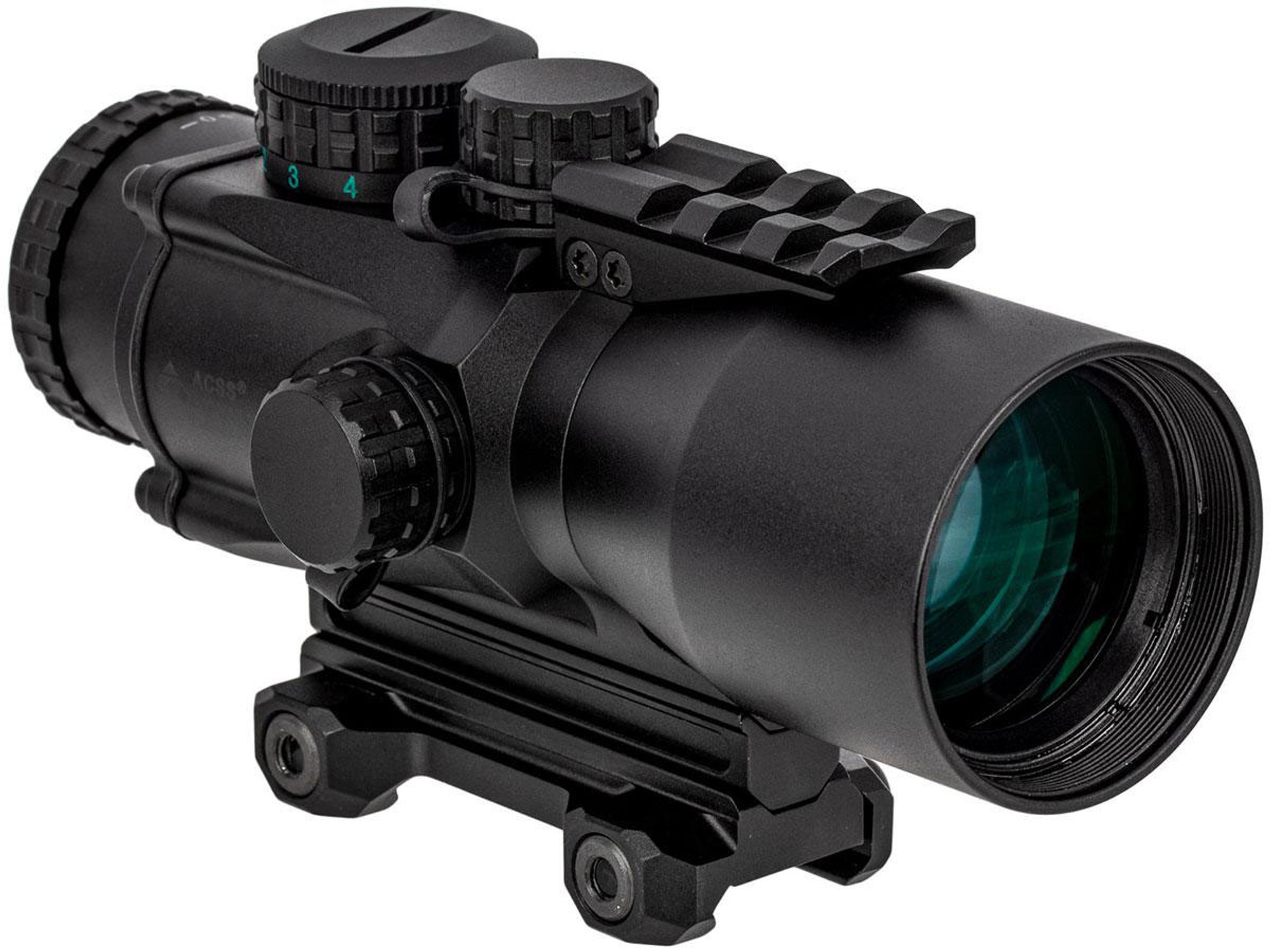 Primary Arms 5X Compact Prism Scope Gen III w/ ACSS Aurora 5.56 Reticle (Color: Black)