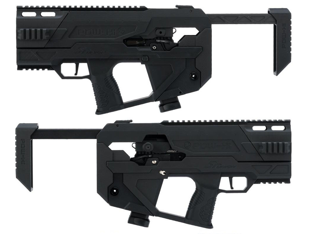 SRU 3D Printed PDW Carbine Kit for HiCapa Series Gas Blowback Airsoft Pistols (Type Kit Only