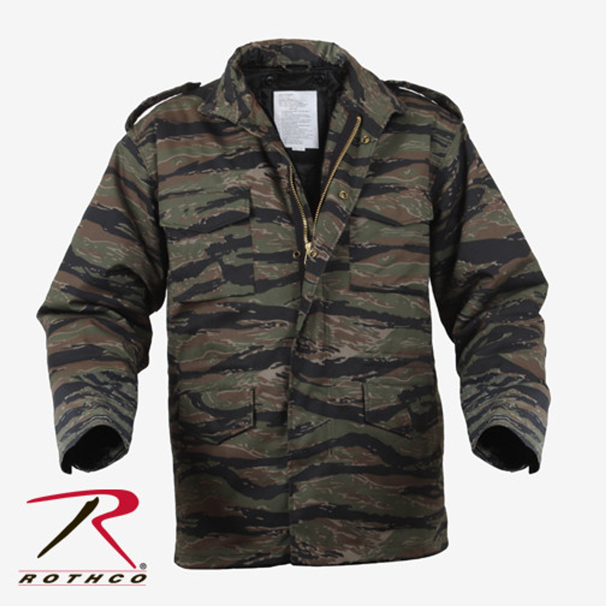 Rothco Camo M-65 Field Jacket - Tiger Stripe