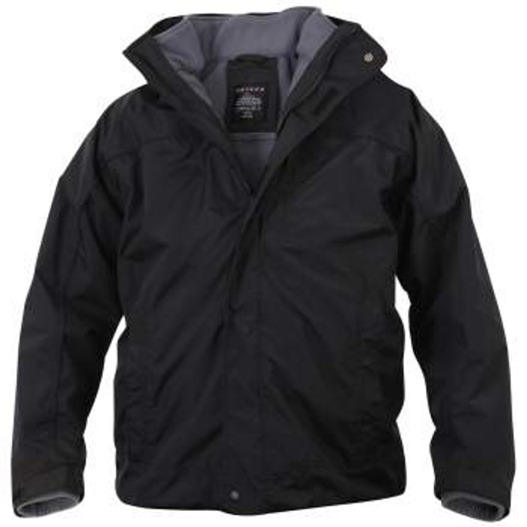 Rothco All Weather 3 In 1 Jacket - Black