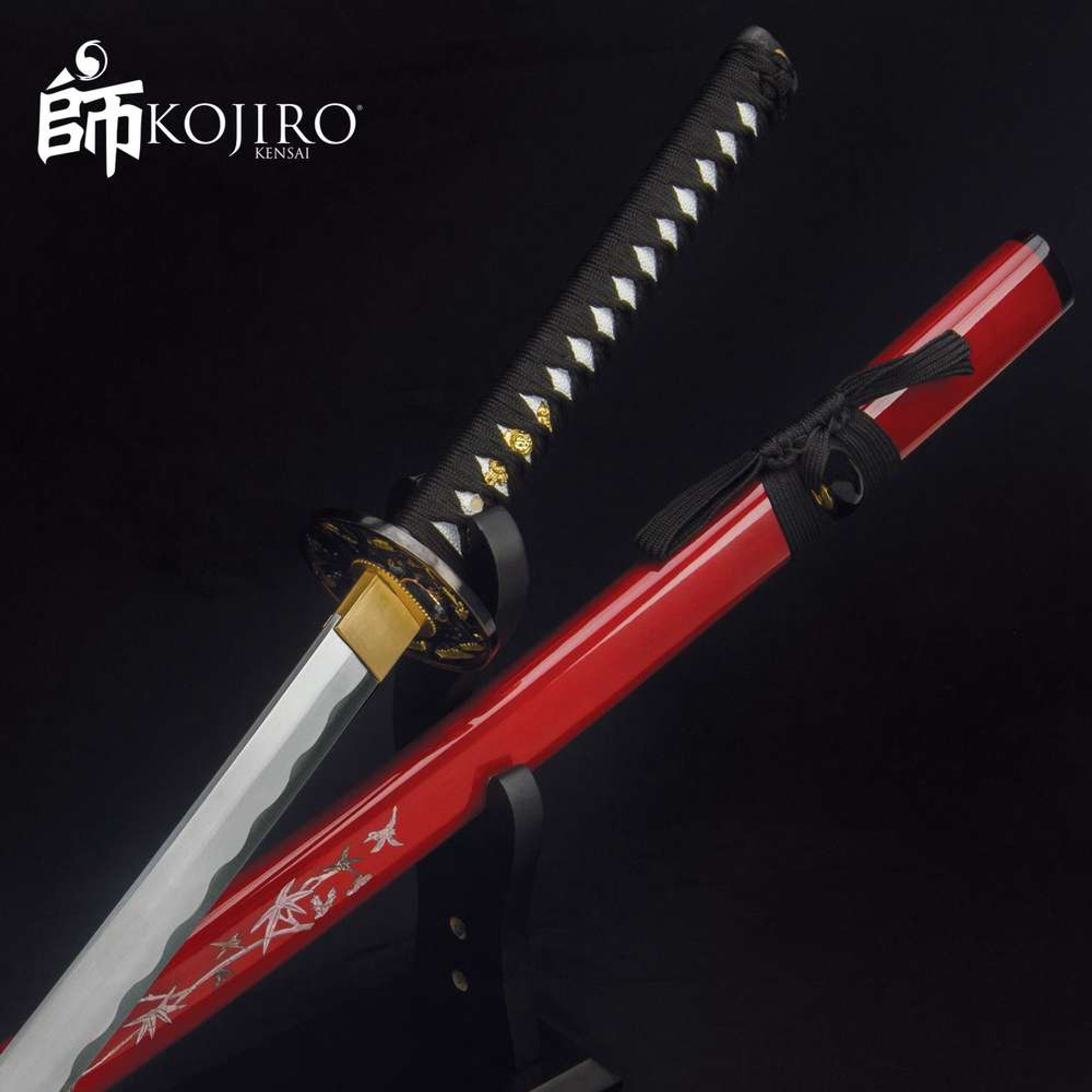 Kojiro Scarlett Katana And Scabbard