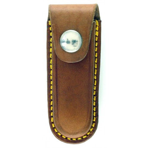 RUKO NK812-30CL, Leather Sheath for 3" Closed Folding Knife