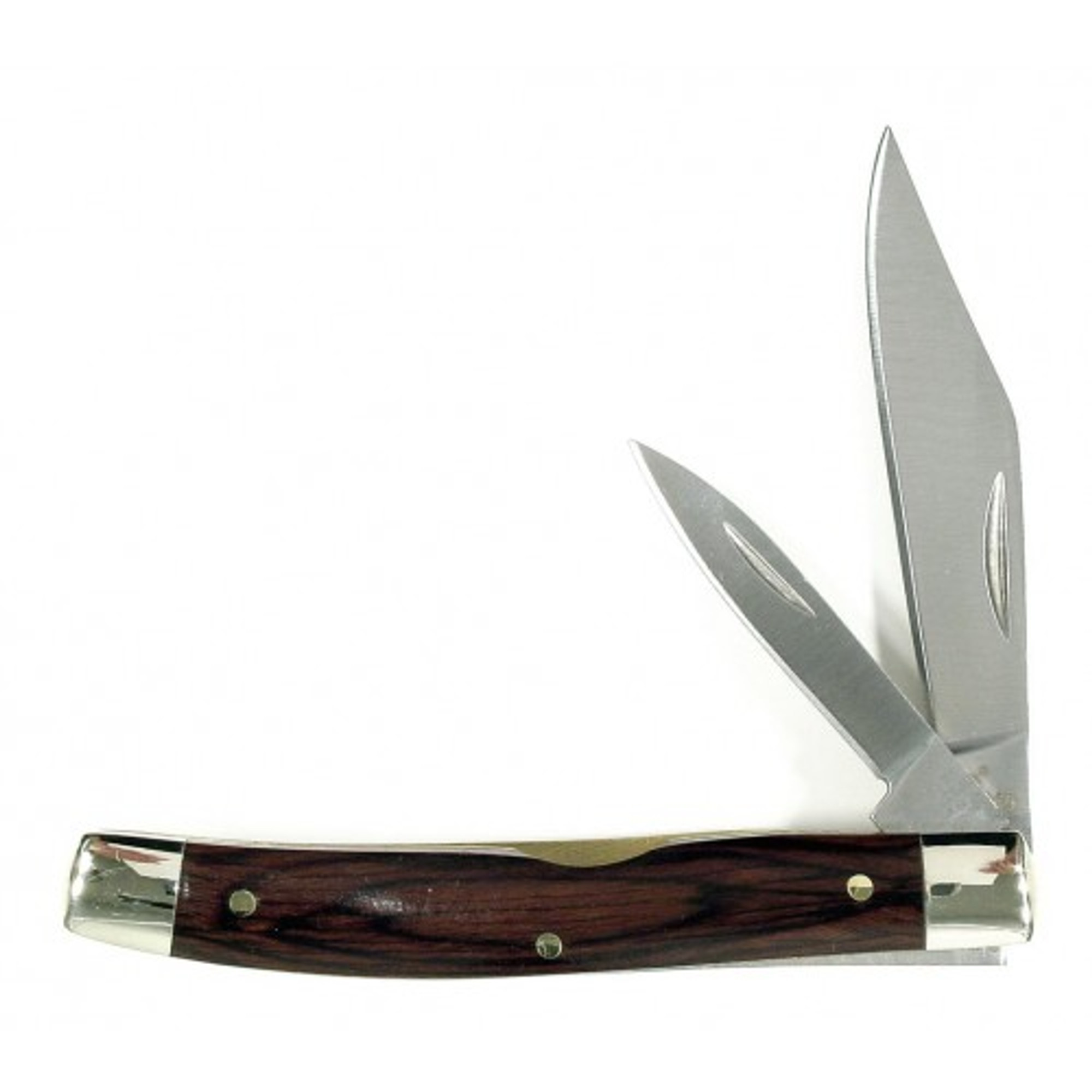 RUKO RUK0069, 440A, 3-5/16" Folding Blade Pocket Knife,  Pakkawood Handle