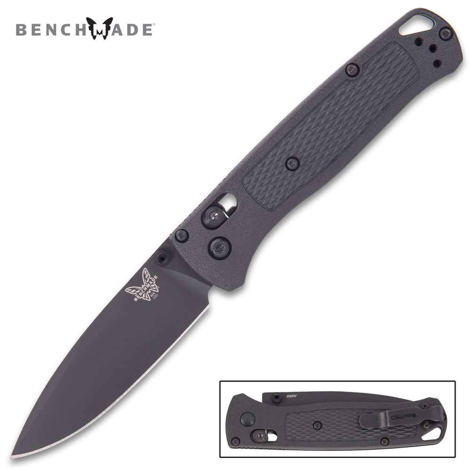 Benchmade Bugout Black Pocket Knife