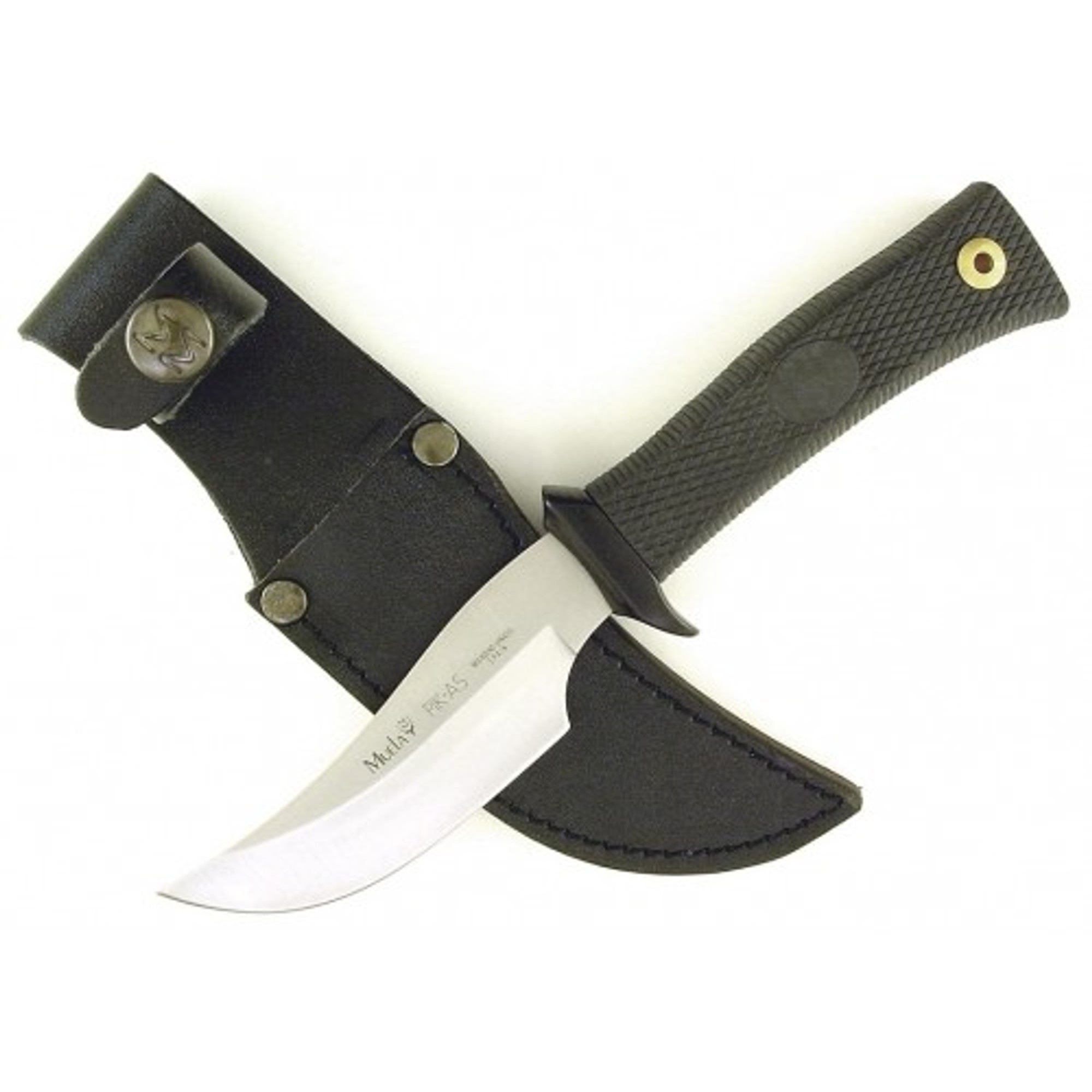 MUELA PIK-AS-R, 420H, 3-3/4" Fixed Blade Skinning Knife, Kraton Handle