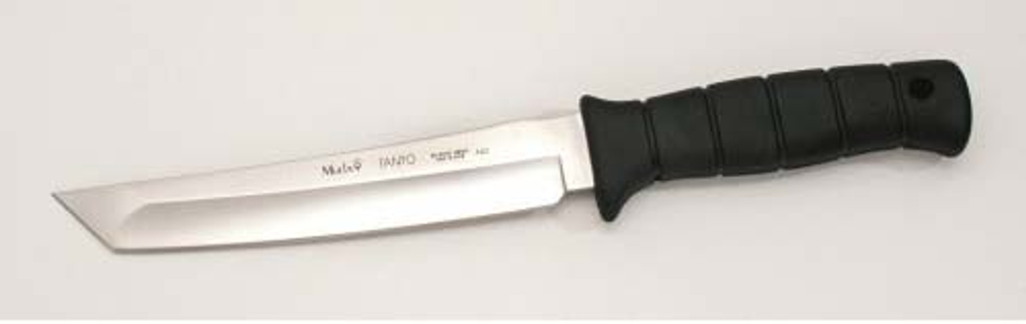 MUELA TANTO-19W, X50CrMoV15, 7-5/8" Fixed Blade Hunting Knife, Kraton Handle