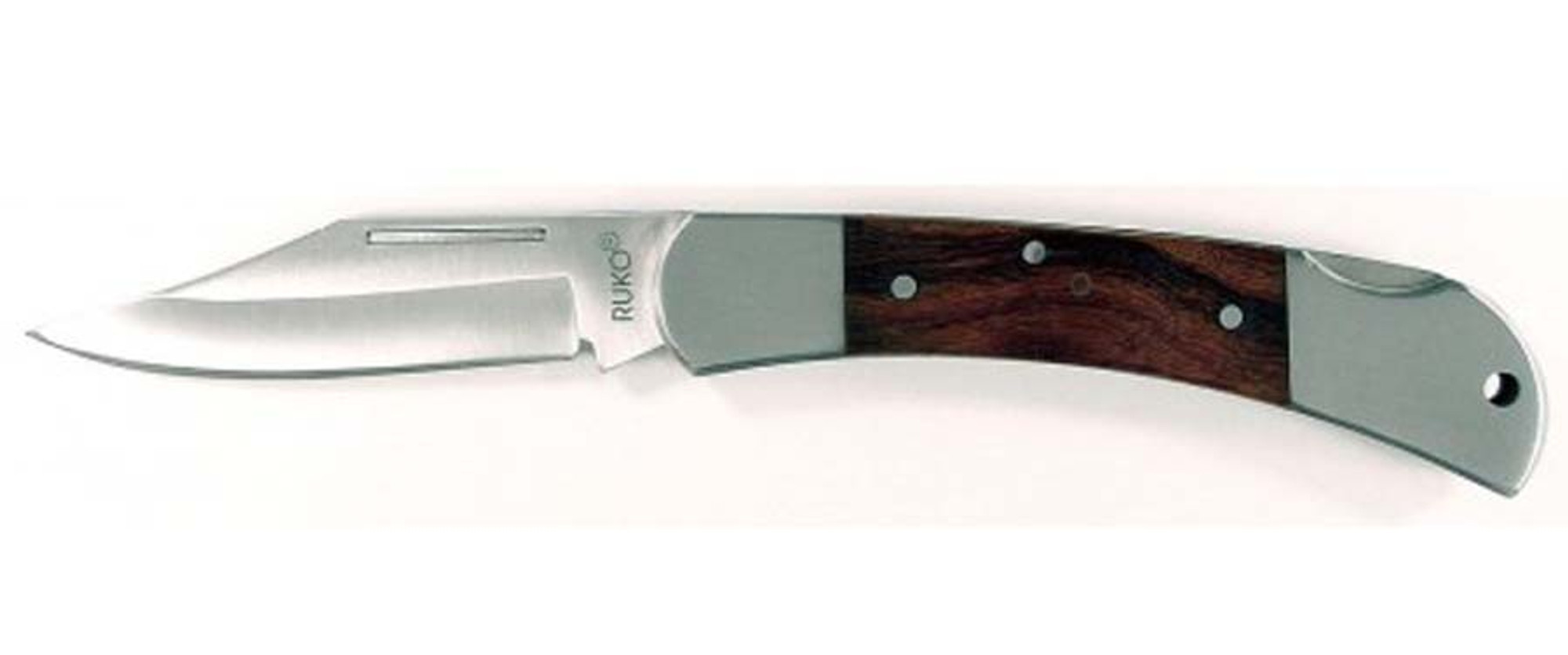 RUKO NK813-40K, 420A, 3-1/2" Folding Blade Knife, Hardwood Handle