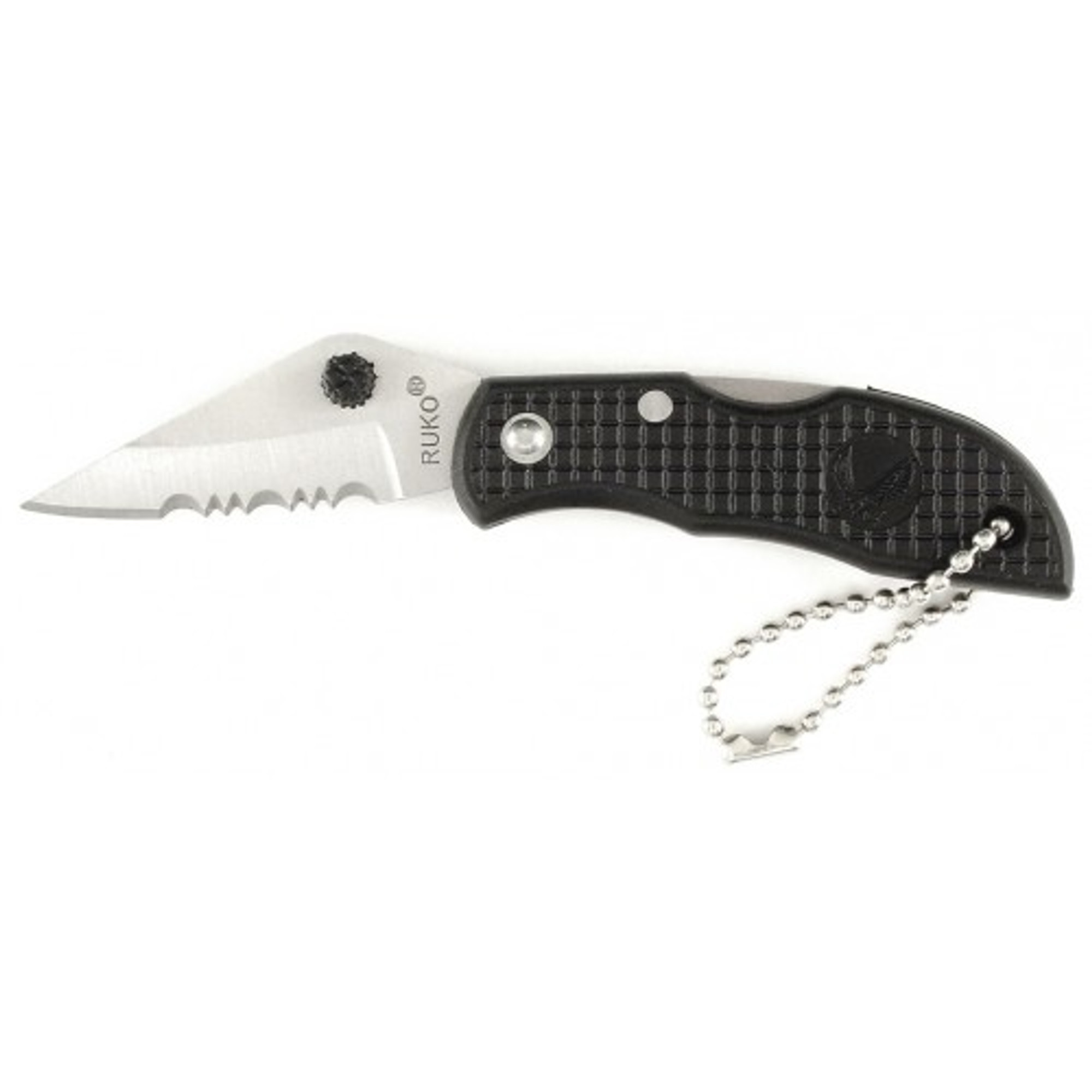 RUKO RK7032, 420A, 1-7/8" Folding Blade Pocket Knife, Nylon Handle, boxed