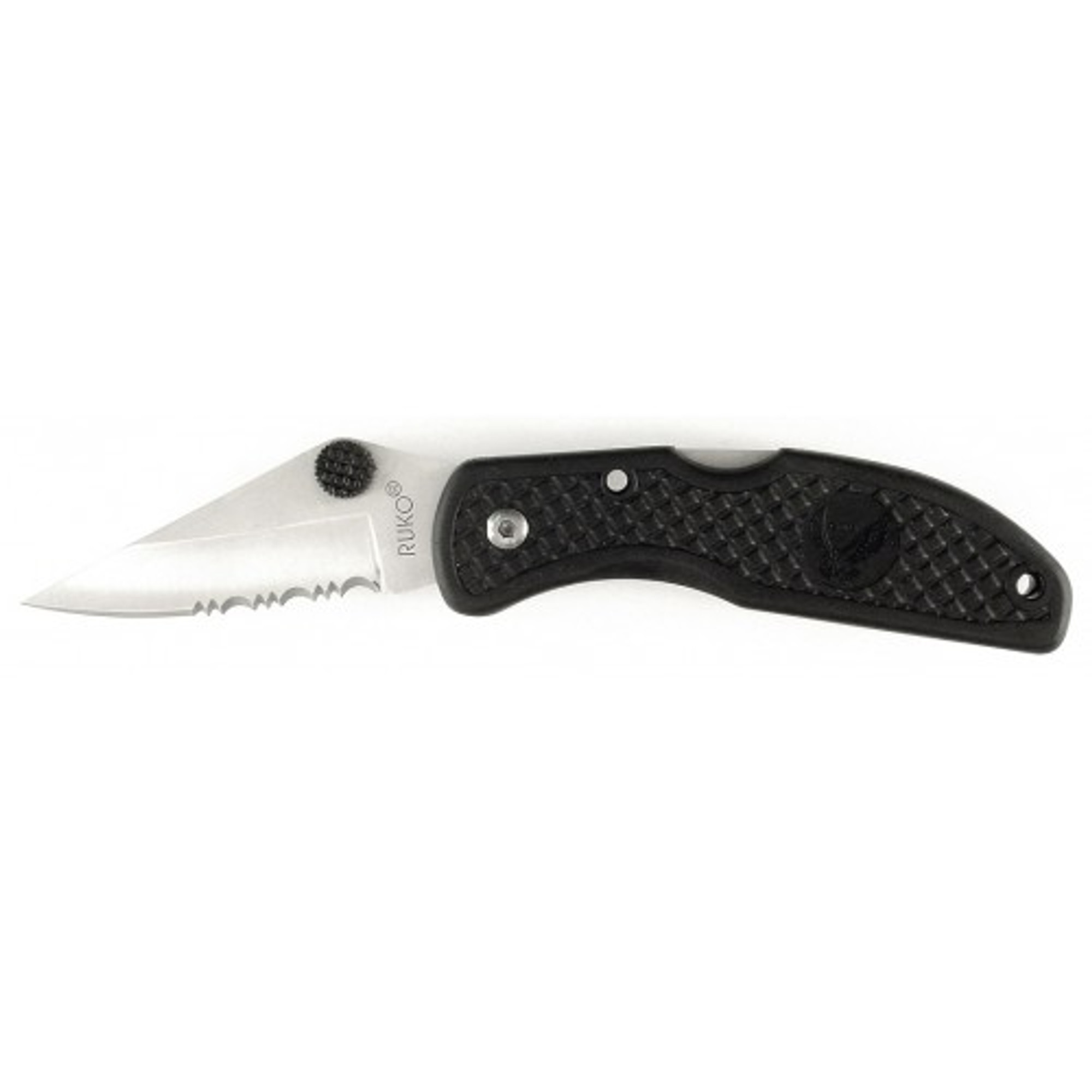 RUKO RK7173TS, 420A, 2-1/2" Folding Blade Pocket Knife, Nylon Handle, boxed