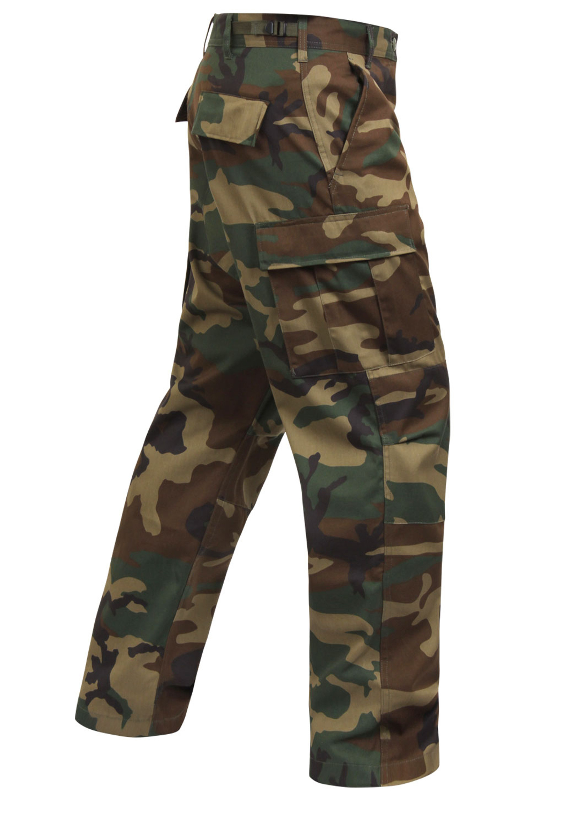 Rothco Camo Tactical BDU Pants - Woodland Camo