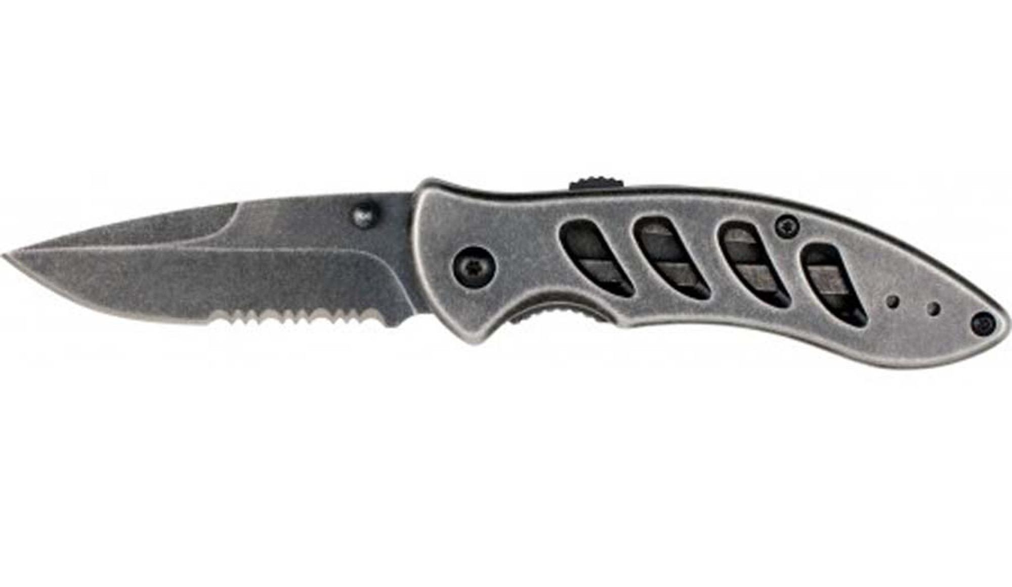 RUKO RK0175GYS, 440A, 2-3/4" Folding Blade Assisted Open Knife, Distressed Oxide Finish Handle, boxed