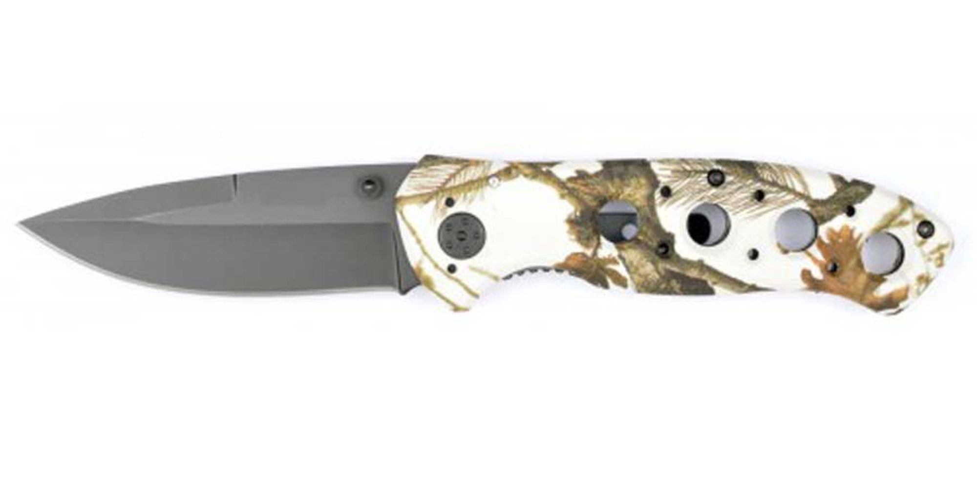 RUKO RUK0075TND, 440A, 3-1/4" Folding Blade Knife, Tundra Handle, boxed