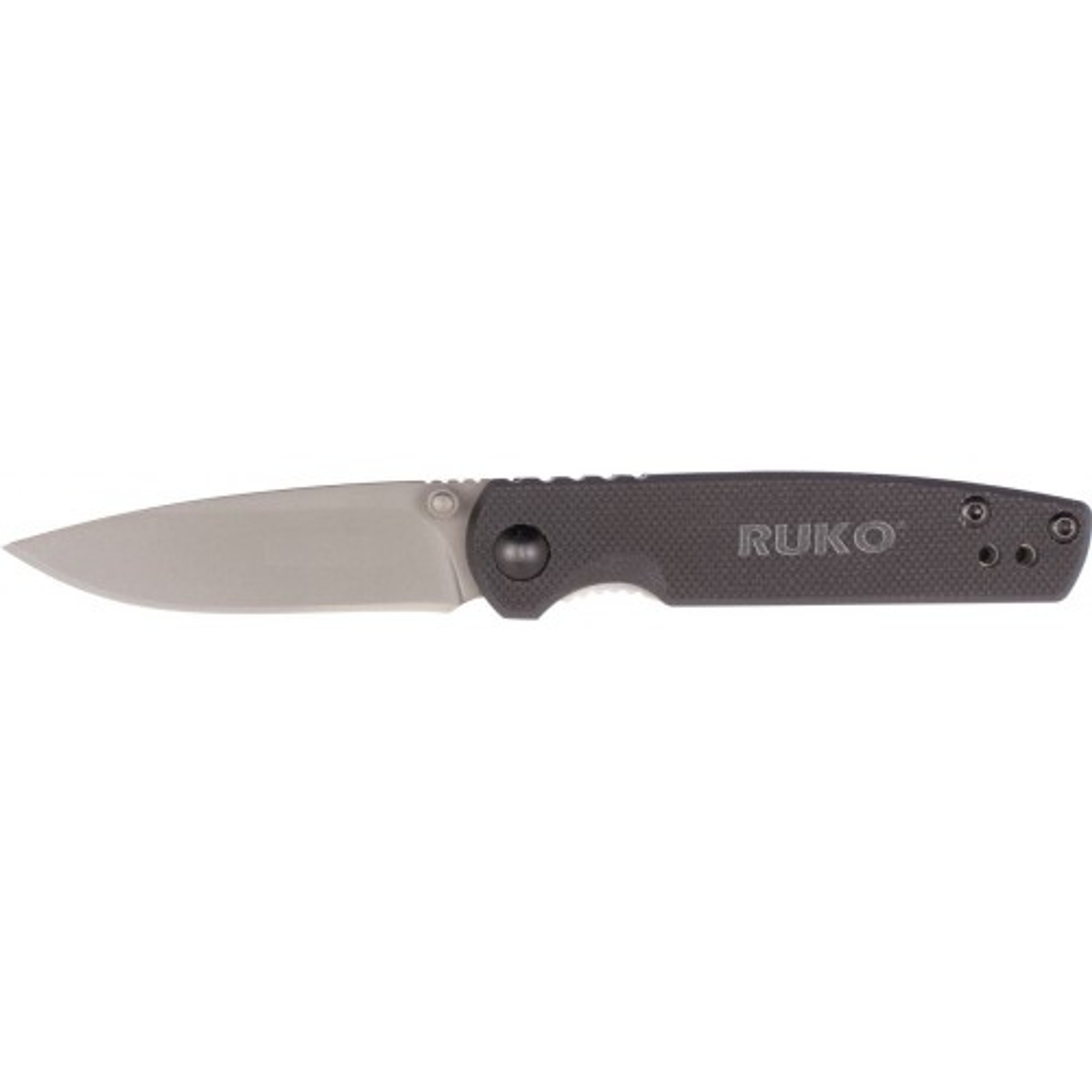 RUKO RUK0171, 440A TiN, 2" Folding Blade Pocket Knife, G10 Handle, boxed