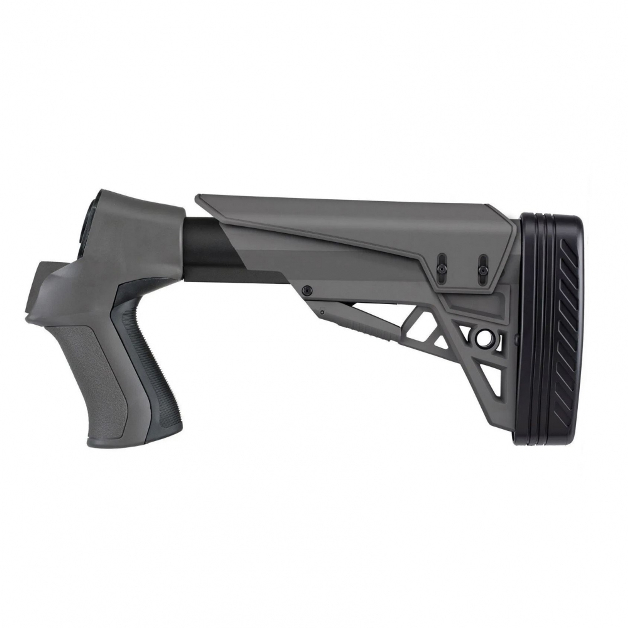 T3 ADJ Taclite Shotgun Stock Mos/Rem/Win 12Ga Destroyer Gray