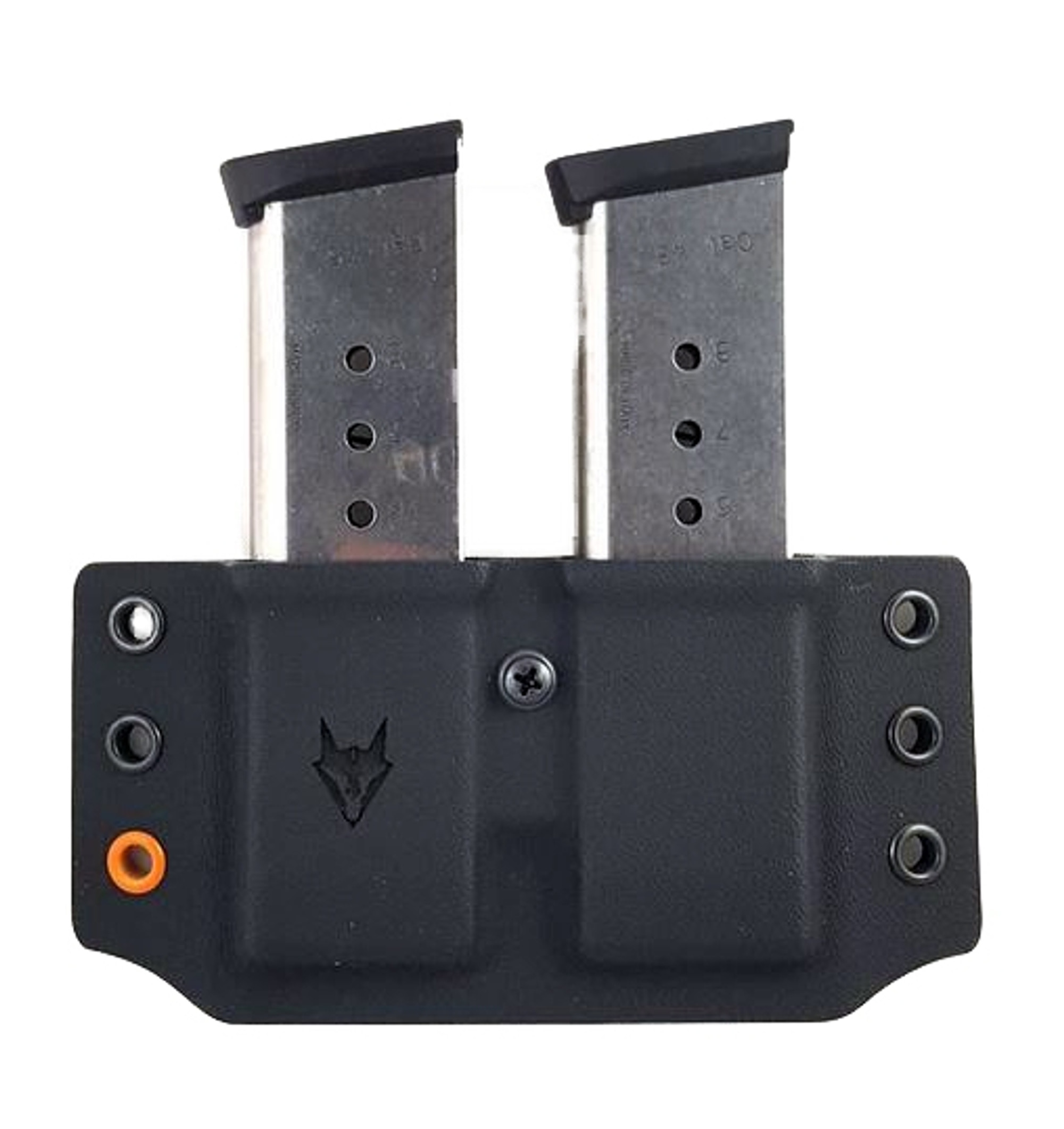Wyvern 1911 Pancake Double Mag Pouch Black