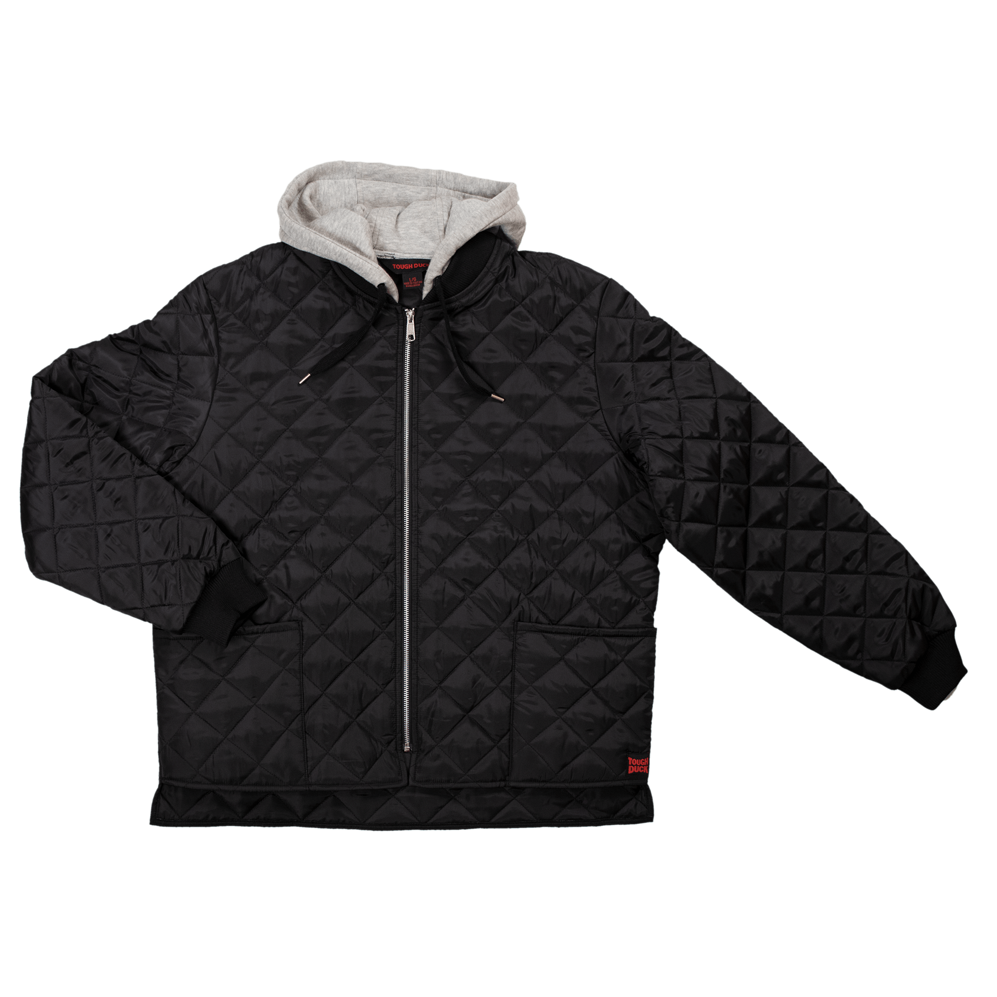 Hooded Quilted Freezer Jacket - 2 Pack