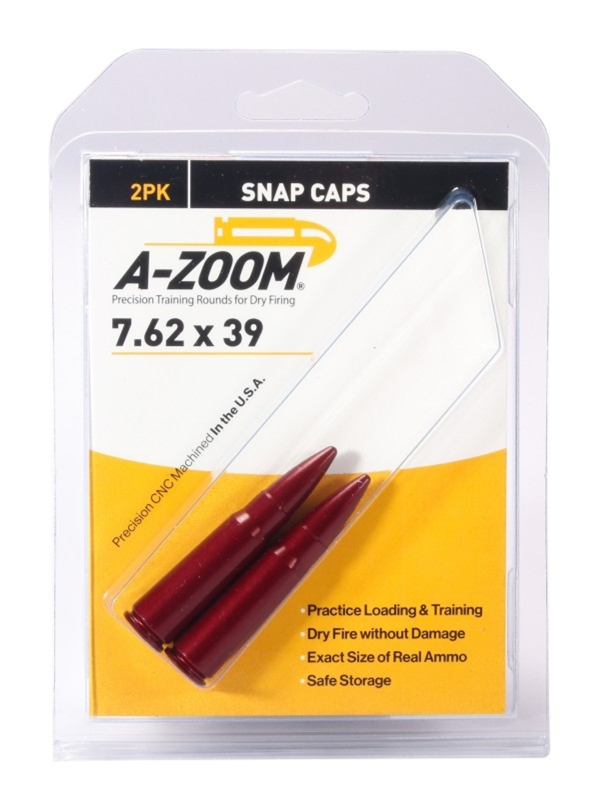 A-Zoom 7.62 X 39 Snap Caps 2/Pkg