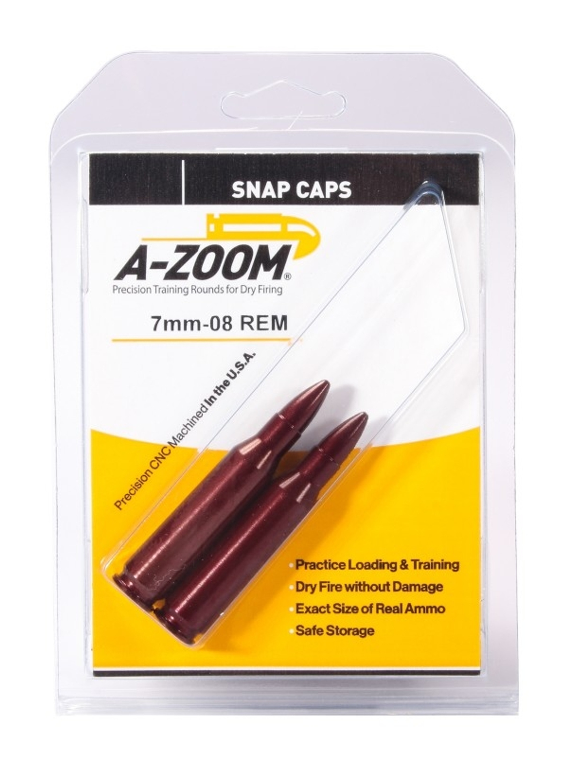 A-Zoom 7mm-08 Rem Snap Caps 2/Pkg