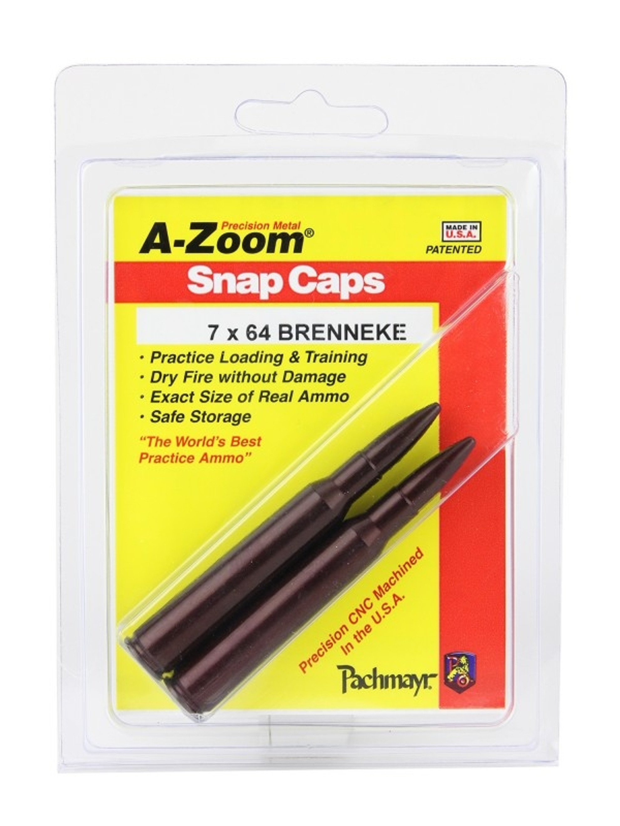 A-Zoom 7 X 64 Breneke Snap Caps 2/Pkg