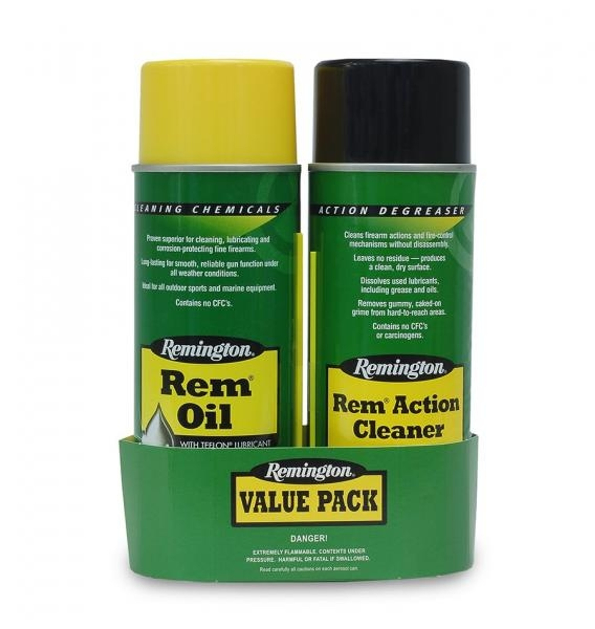 REM Oil & Rem Action Cleaner Combo 2 X 10 OZ Aerosol