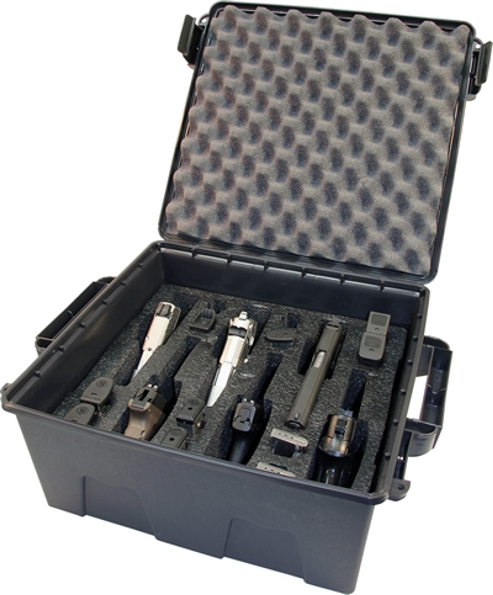 Tactical Pistol Handgun Case 6 Gun