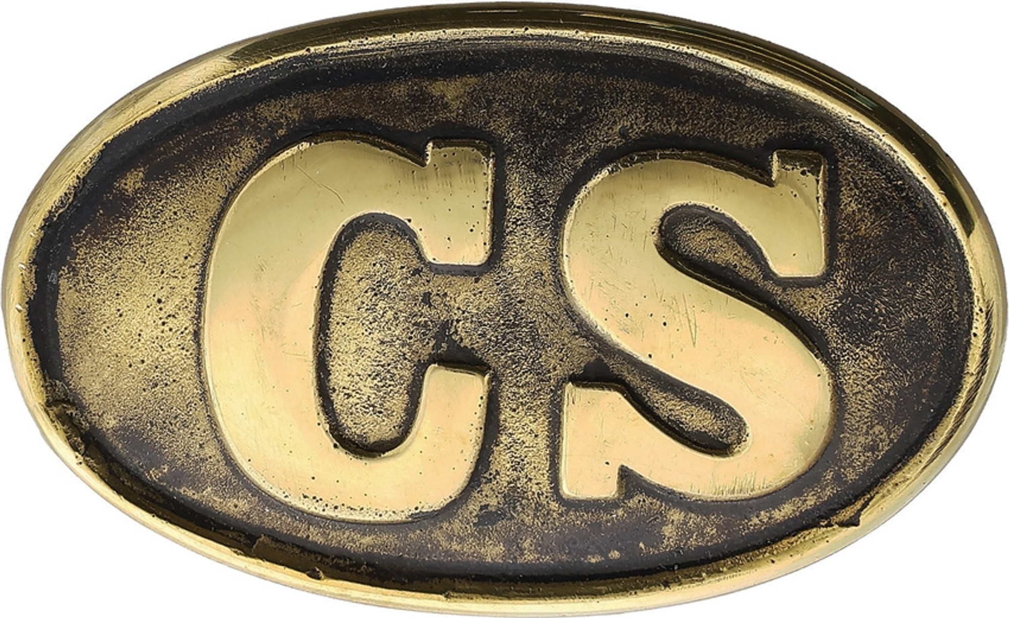 Confederate Civil War Buckle