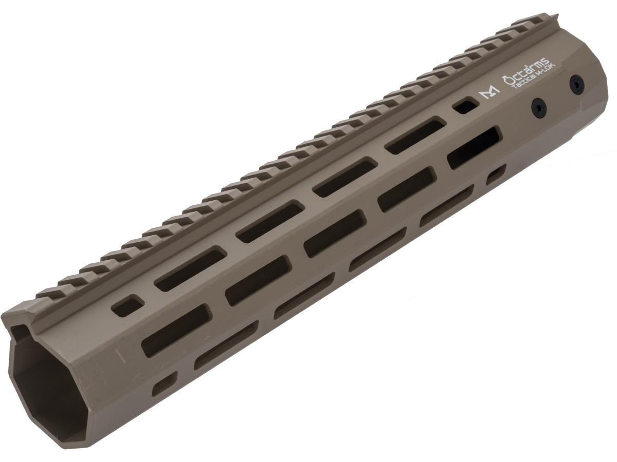 ARES Octarms M-LOK Rail System for M4 / M16 Series Airsoft AEG Rifles (Color: Dark Earth / 11.5")