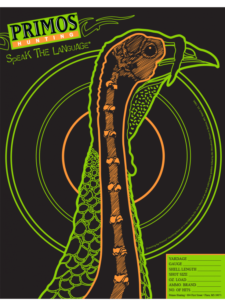 Turkey Visishot Target 10 Pack