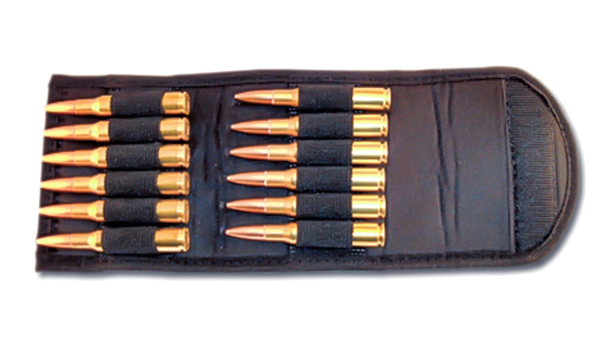 Folding Rifle Cartridge Holder Black