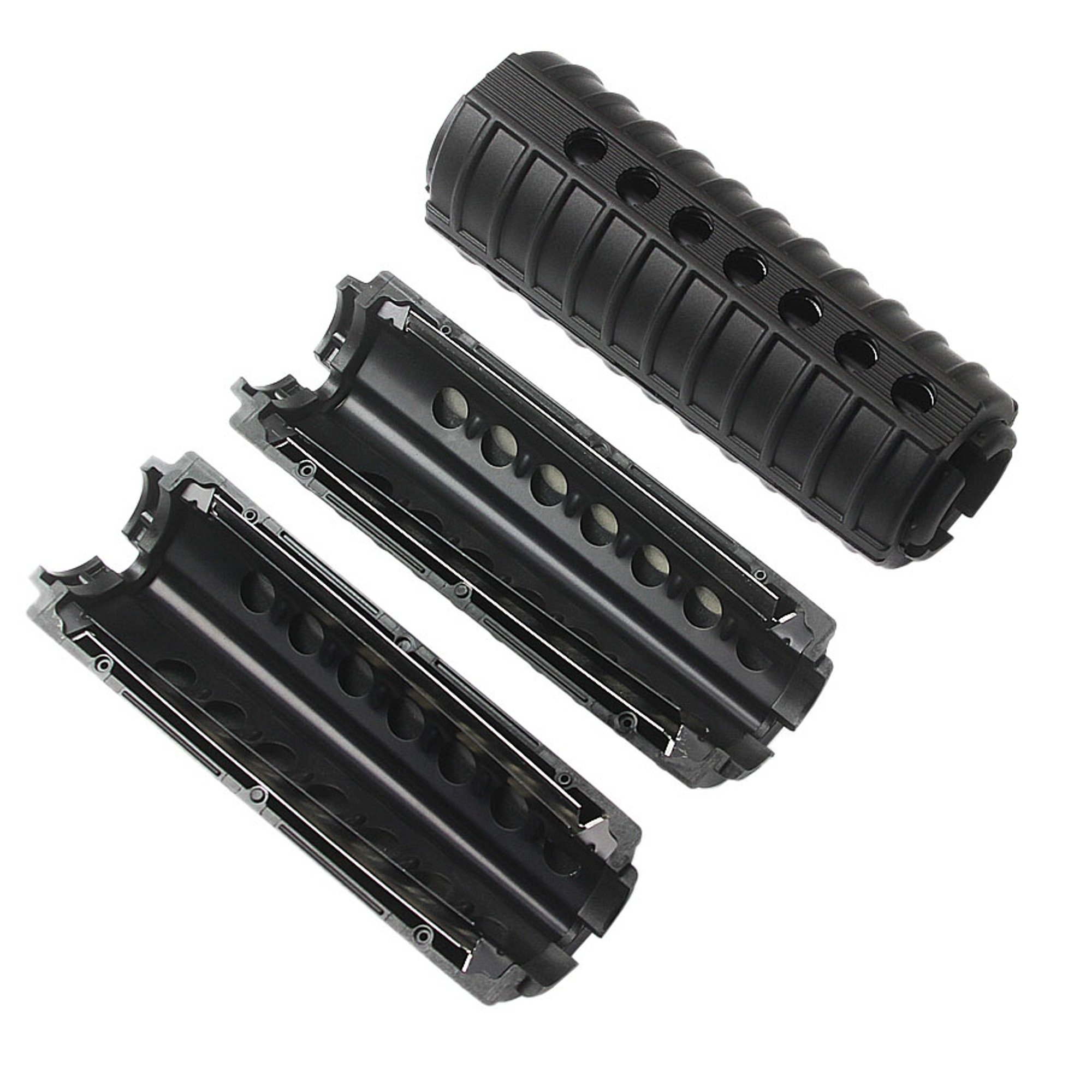 M4 Double Heat Sheild Polymer Handguard Black