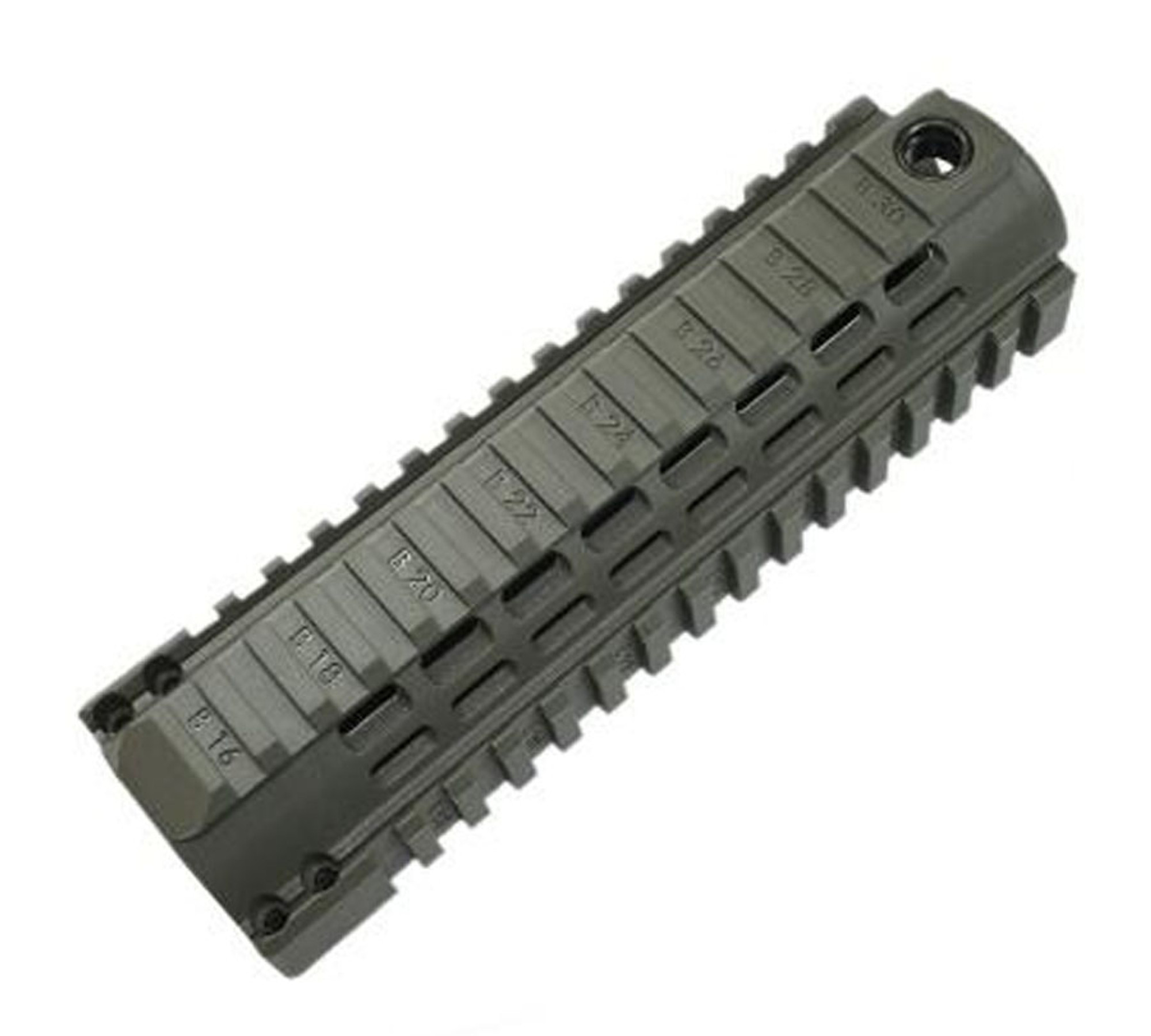 PCQ Polymer Quadrail OD Green