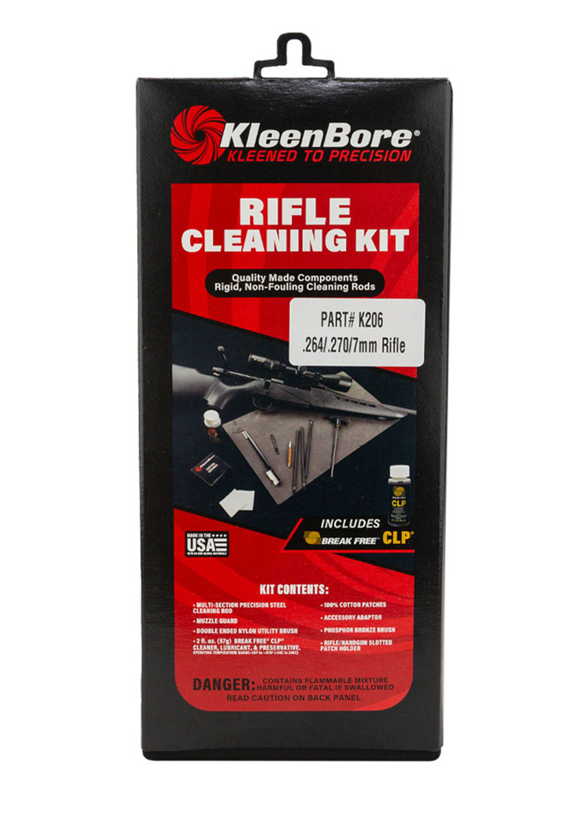 .264/.270/7mm Rifle Cleaning Kit