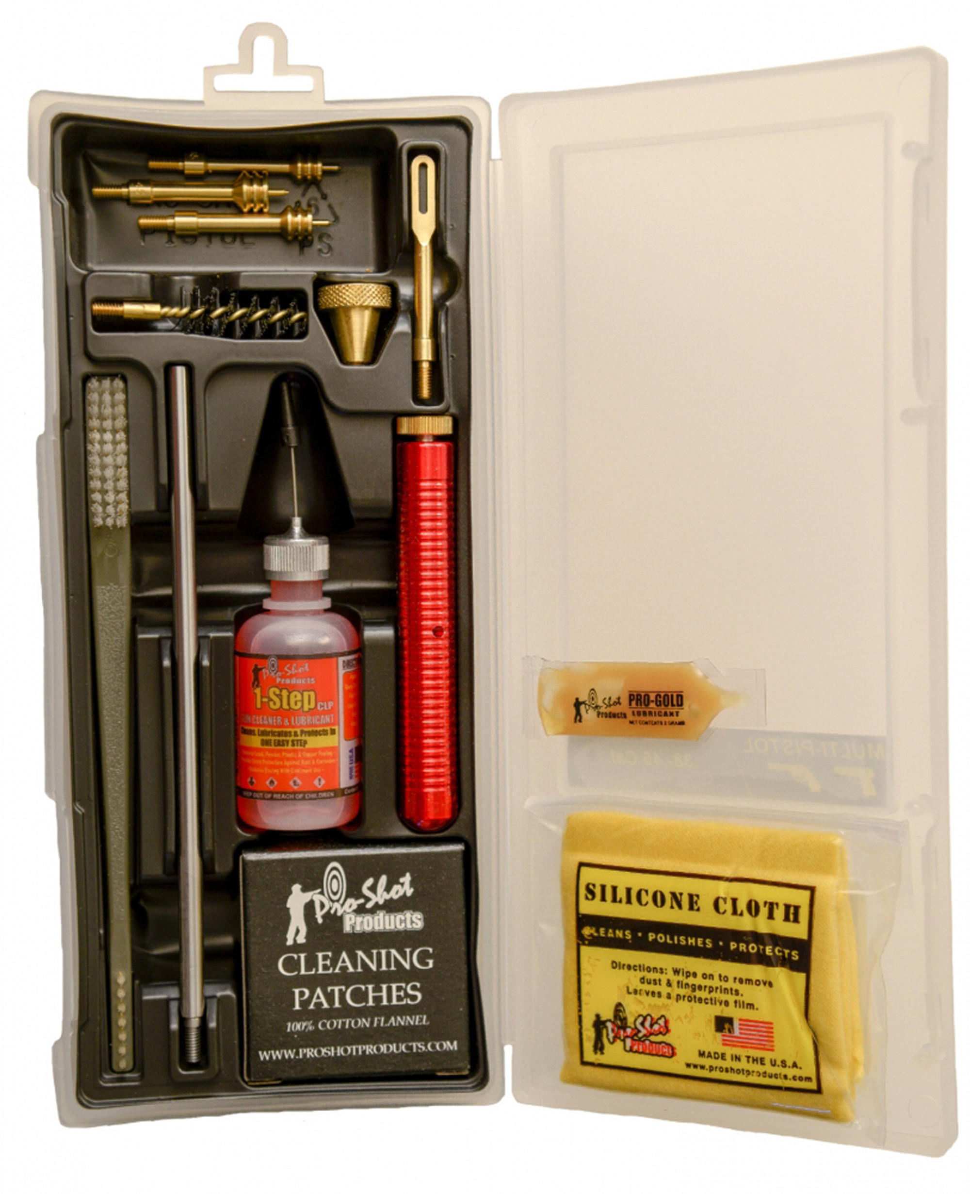 Multi Pistol Boxed Cleaning Kit