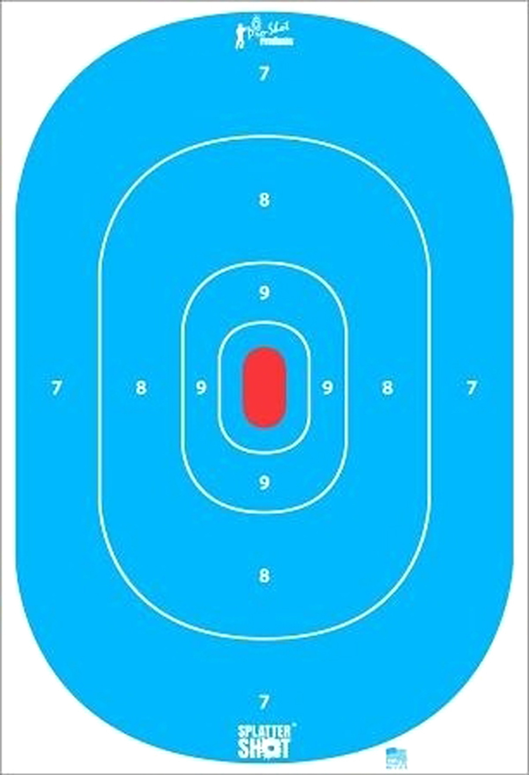 Silhouette Insert HI VIS Blue 8/Pkg