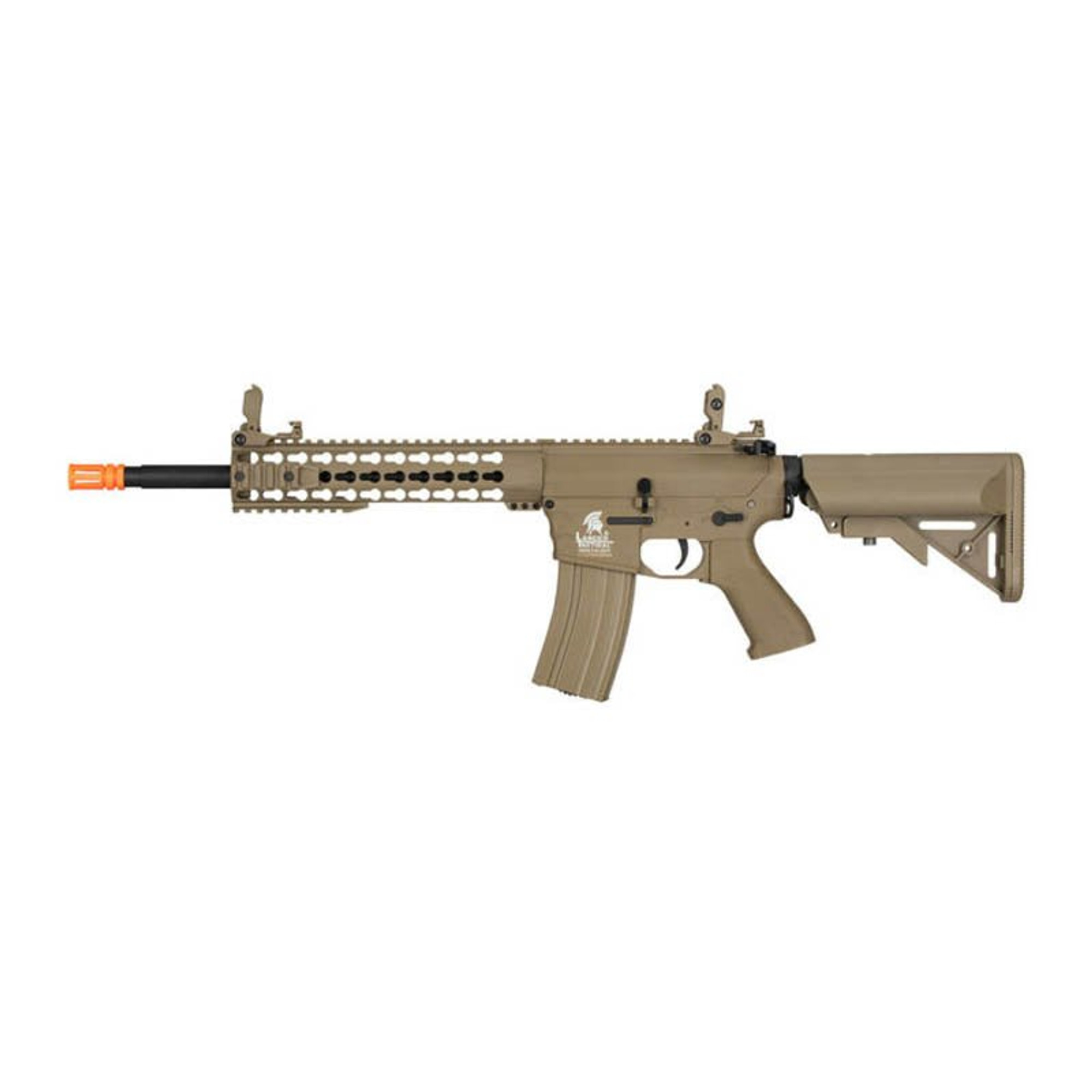 Lancer Tactical M4 KeyMod Gen 2 EVO AEG Airsoft Rifle - Tan