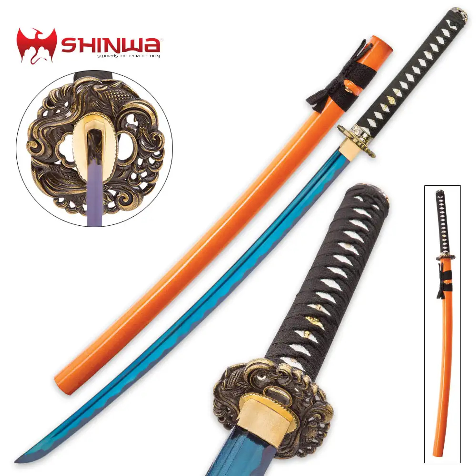 Shinwa Imperial Blue Samurai Sword