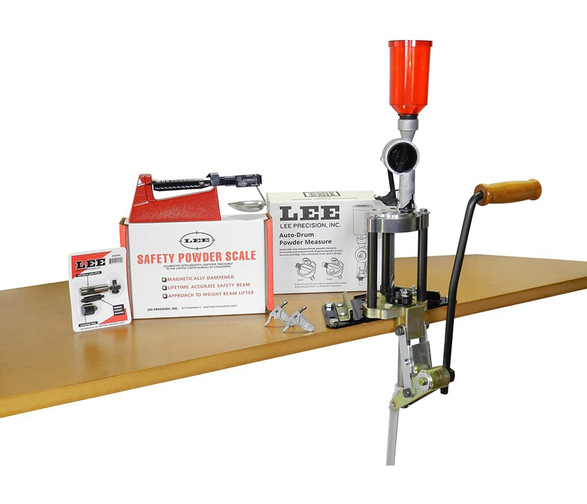 Deluxe 4 Hole Turret Press Kit