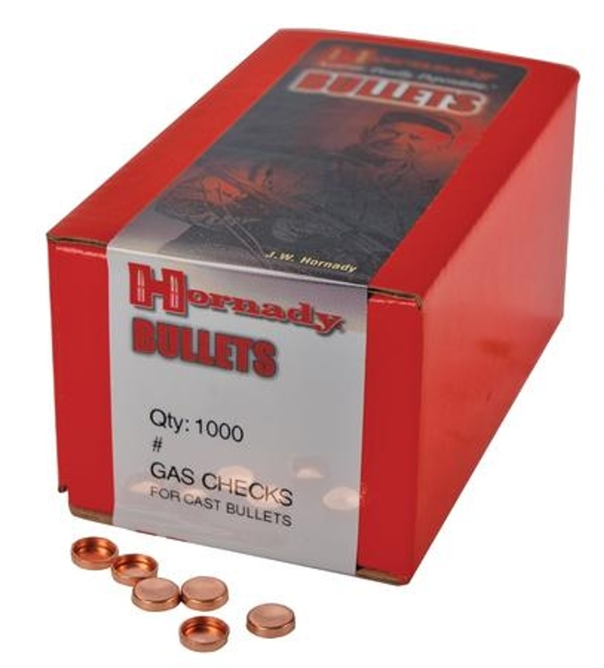 Hornady .30 Caliber Copper Gas Checks 1000 Count 7070