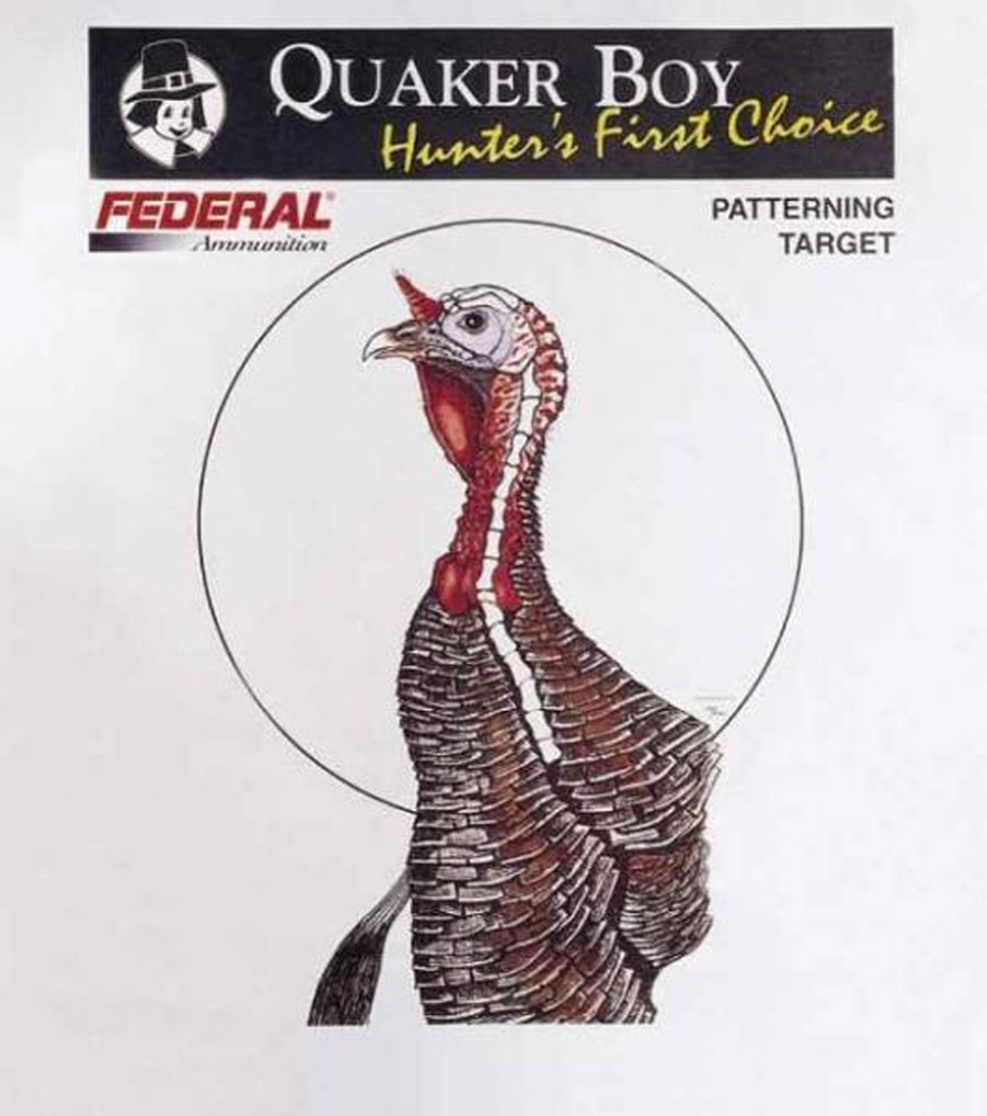 Turkey Targets 100 Bulk Pack