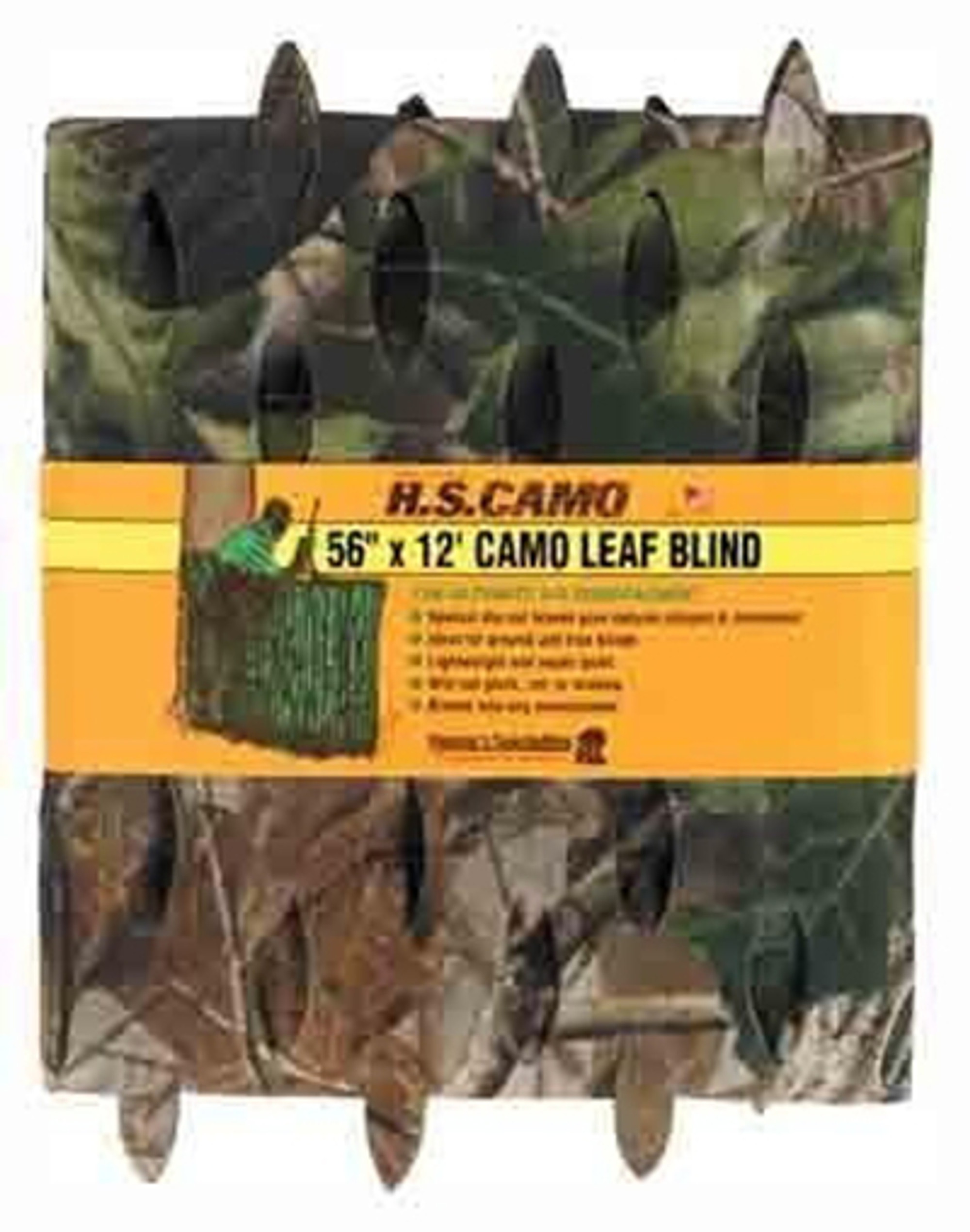 Camo Leaf Blind 56"X12' Realtree Xtra Green