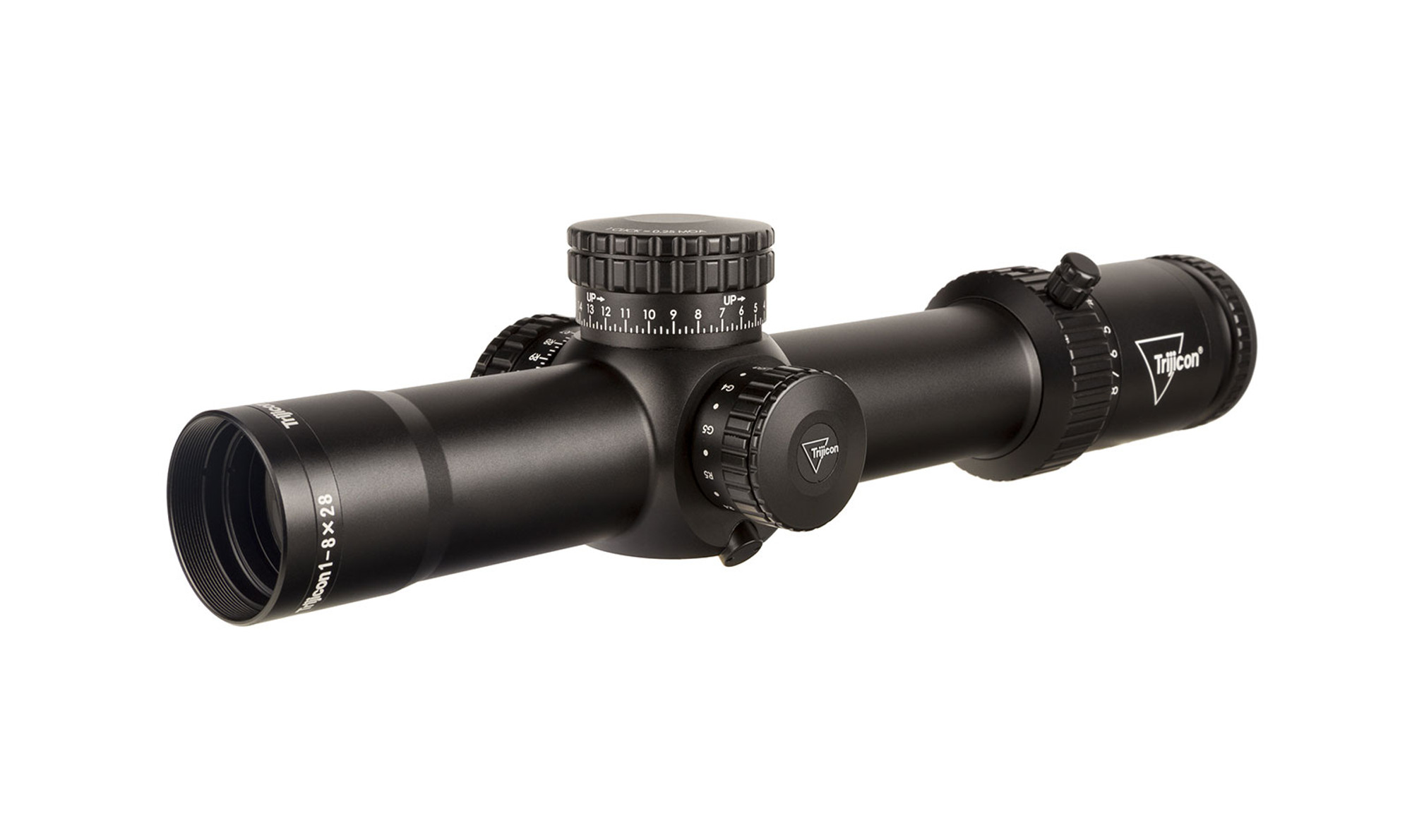 Trijicon Credo HX 1-8x28 First Focal Plane (FFP) Riflescope w/Red/Green MOA Segmented Circle